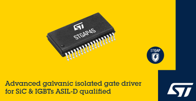 意法半导体推出采用SO-36W宽体双列直插式封装的车规栅极驱动器 意法半导体推出采用SO-36W宽体双列直插式封装的车规栅极驱动器