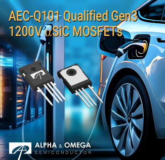 车规级碳化硅突围！AOS推出aSiC MOSFET破解高压拓扑能效瓶颈