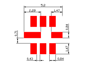 TA0576A嘉硕射频SAW滤波器芯片的详细参数信息 TA0576A嘉硕射频SAW滤波器芯片的详细参数信息