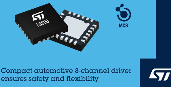 意法半导体8通道车规驱动器重塑车身控制ASIL-B安全边界 意法半导体8通道车规驱动器重塑车身控制ASIL-B安全边界