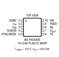 DC/DC开关式控制器LTC1700的概述及特征应用