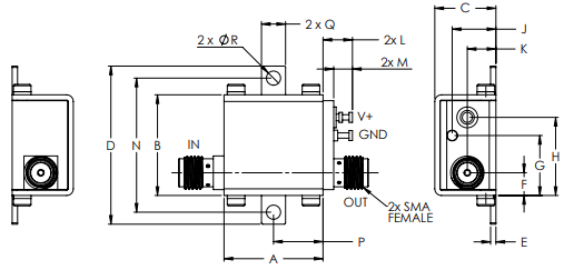 ZX60-V83-S+宽带低功率放大器的概述及特征应用