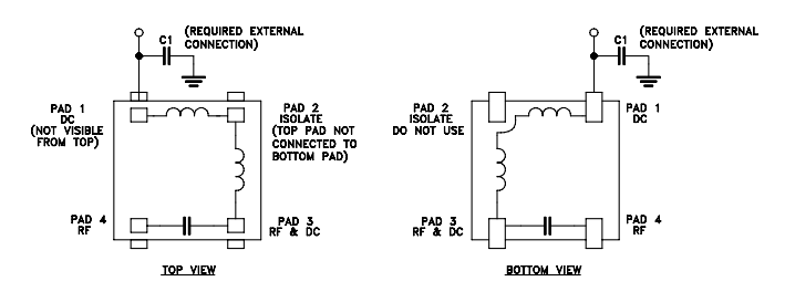 TCBT-2R5GL+超宽带表面贴装偏置三通的概述及特征应用