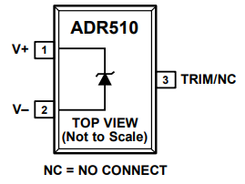 ADR510基准电压源的简述及特征分析 ADR510基准电压源的简述及特征分析