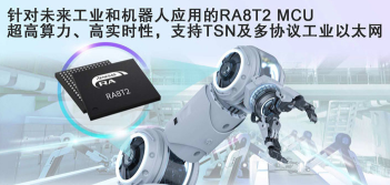 瑞萨RA8T2 MCU为机器人与自动化赋能 瑞萨RA8T2 MCU为机器人与自动化赋能