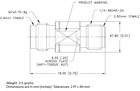 24F-KF+同轴适配器的定义及特征、案例风格图说明