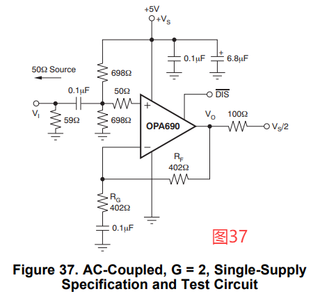 OPA690运算放大器的宽带电压反馈操作(仅供参考) OPA690运算放大器的宽带电压反馈操作(仅供参考)