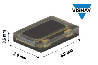 Vishay微型光电二极管在2.8mm²内实现16μA光电流