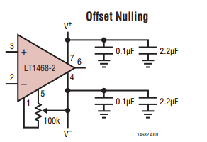 ADI(亚德诺)LT1468-2运算放大器的应用详解信息