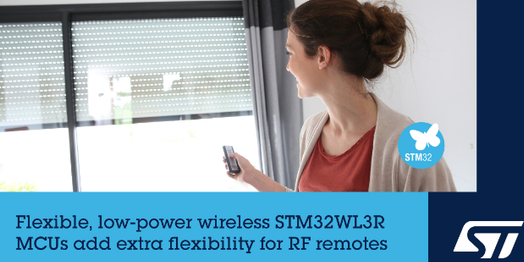 意法半导体（ST）正式发布低功耗无线微控制器STM32WL3R