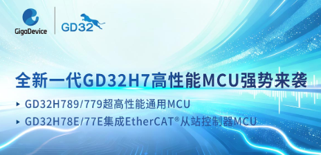 兆易创新GigaDevice宣布正式推出新一代GD32H7系列超高性能MCU