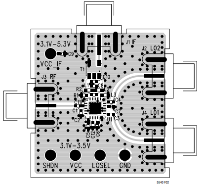 LTC5540混频器的应用信息——中频（IF）输出