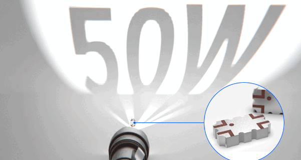 50W μCeramIQ® Mini-Circuits耦合器，采用微型 SMT 封装