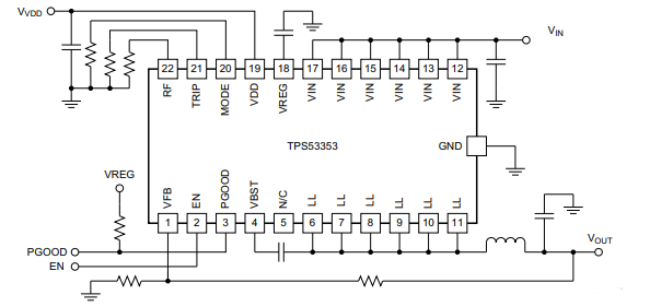 什么是TI（德州仪器）TPS53353降压转换器？具备什么特征？
