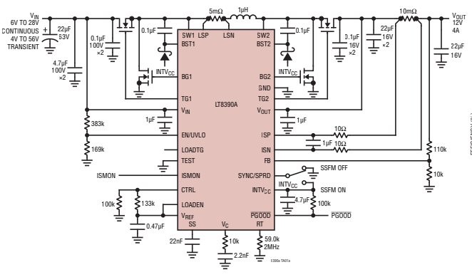 LT8390A降压-升压型控制器PCB 布局检查清单