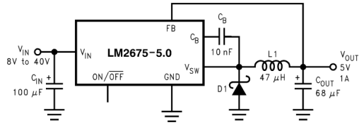 简单了解德州仪器LM2675系列稳压器基础信息
