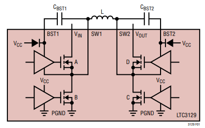 LTC3129 DC/DC 转换器的PWM模式操作分析