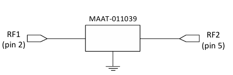 MAAT-011039双向固定衰减器的简述及特性应用说明 MAAT-011039双向固定衰减器的简述及特性应用说明
