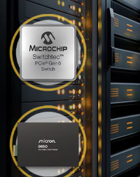 Microchip与美光合作展示了高性能 PCIe® Gen 6 存储架构