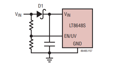 LT8648S稳压器的短路和反向输入保护功能分析 LT8648S稳压器的短路和反向输入保护功能分析