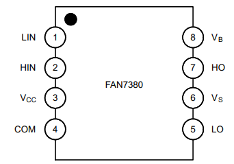 安森美FAN7380单片半桥栅极驱动IC的简述及特点 安森美FAN7380单片半桥栅极驱动IC的简述及特点
