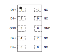 TPDxE05U06 ESD 保护二极管的简述及特性 TPDxE05U06 ESD 保护二极管的简述及特性