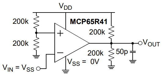 MCP65R41系列带集成参考的3µA比较器的概述及特点 MCP65R41系列带集成参考的3µA比较器的概述及特点