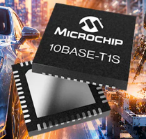Microchip推出新款10BASE-T1S设备实现可扩展的边缘连接