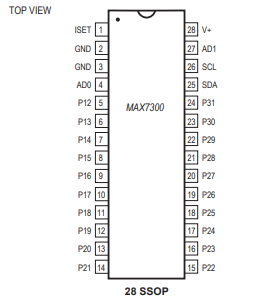 MAX7300 I/O 扩展器IC的简述及功能、应用 MAX7300 I/O 扩展器IC的简述及功能、应用